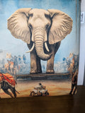 Sacoche/ Éléphant / Cirque / Vintage