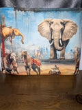 Sacoche/ Éléphant / Cirque / Vintage